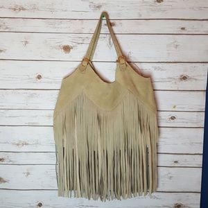 Sabrina Tach Boho/Suede Tote